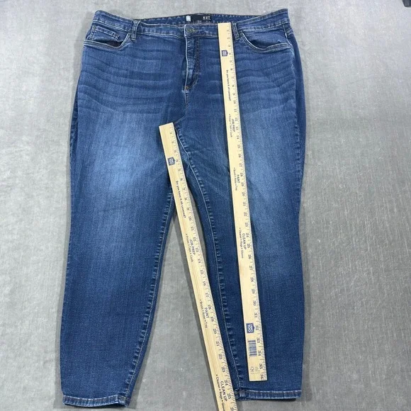KUT From The Kloth Donna High Rise Ankle Skinny Women's Size 22W Jeans - Picture 5 of 10